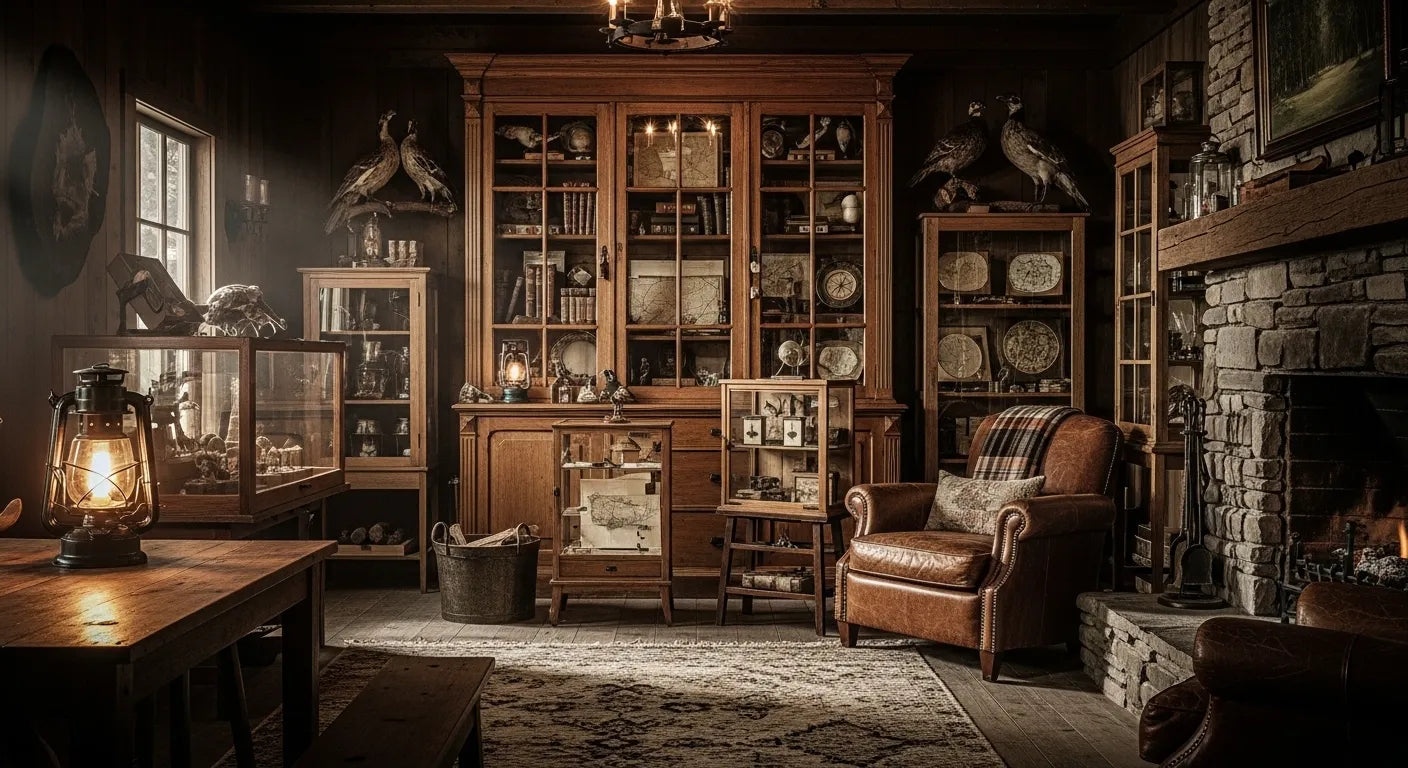 Curios + Cabinets