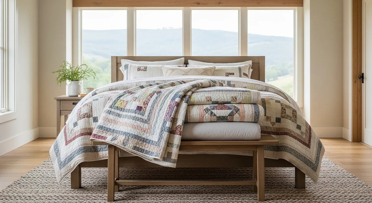Quilts + Coverlets