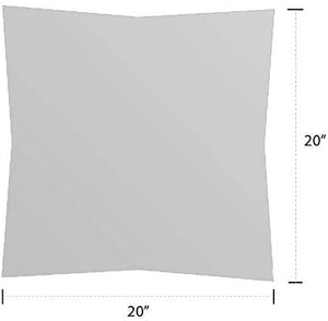 Outdoor Throw Pillow Set of 4 – Lumbar & Square, Water & Fade Resistant