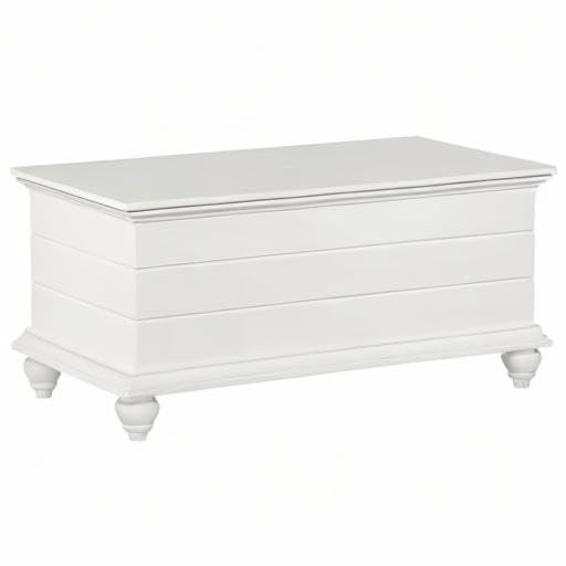 White Cedar Chest with Cedar-Lined Storage
