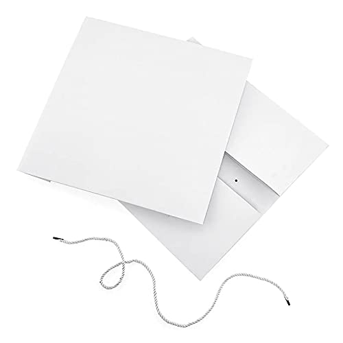 White Hat Gift Boxes 14x14x7 Inches – Pack of 25