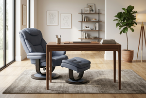 Oslo Euro Recliner w/ Ottoman