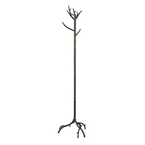 Branch-Style Metal Coat Rack with Contemporary Design