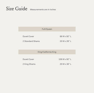 Organic Cotton Duvet Cover Set with Shams