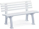 Weatherproof PVC Outdoor Garden Bench – Seats 3, 500 lb Capacity