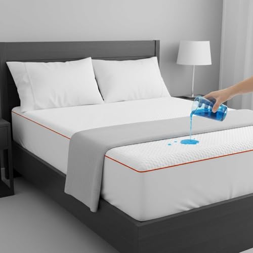 Waterproof Cooling Mattress Protector with Deep Pocket Fit