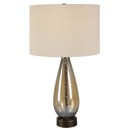 Baltic Dark Amber Glass Table Lamp
