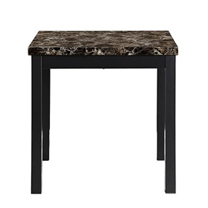 Malaya 3-Piece Faux Marble Occasional Table Set