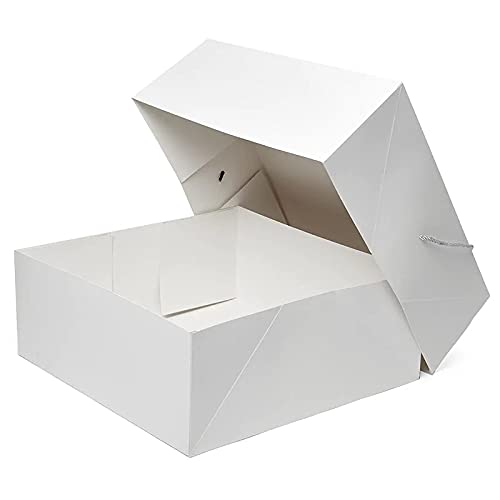 White Hat Gift Boxes 14x14x7 Inches – Pack of 25