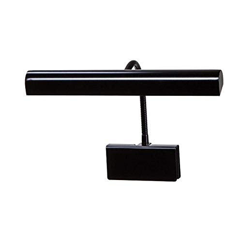 14-Inch LED Grand Piano Lamp with Adjustable Gooseneck and Clip-On Base