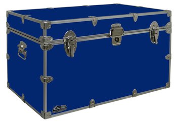 XL Steel Storage Trunk – 32 x 18 x 18.5 Inches