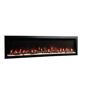 72-Inch Linear Electric Fireplace – Wall Mount & Recessed