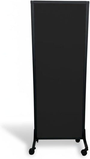5-Panel Folding Room Divider with Locking Wheels