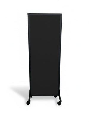 5-Panel Folding Room Divider with Locking Wheels