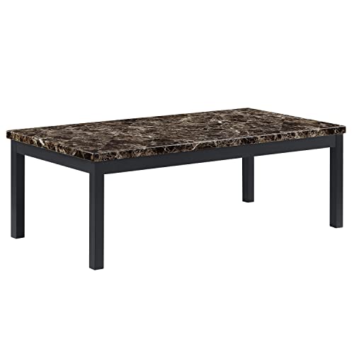 Malaya 3-Piece Faux Marble Occasional Table Set