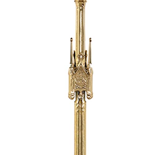 Solid Brass Paschal Candlestick 44"