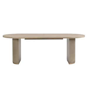 Oval Pedestal Dining Table for 6