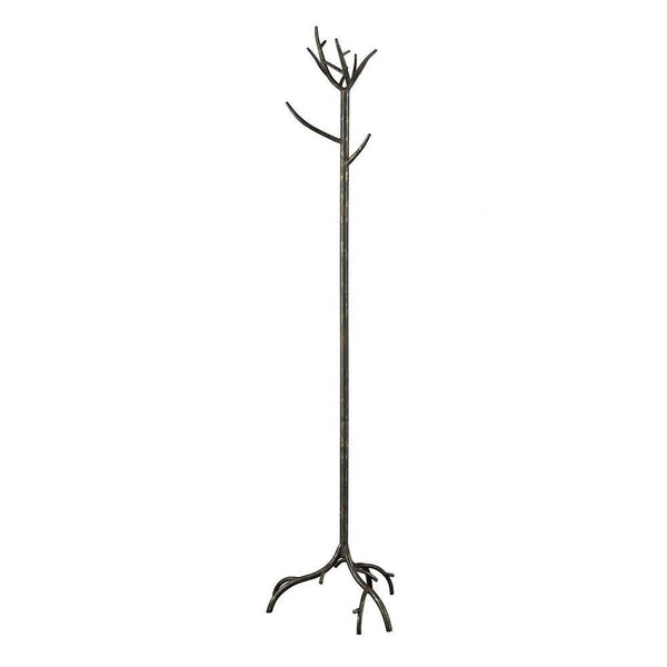Branch-Style Metal Coat Rack with Contemporary Design