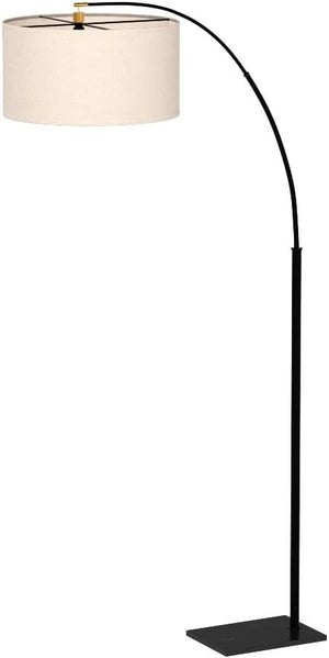 Arc Floor Lamp with Marble Base – LED, 76" Tall
