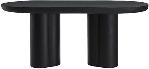 Modway EEI-6764-WHI Caspian 72" Oval Concrete Dining Table, White