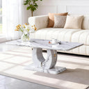 Modern Rectangle Coffee Table with Storage