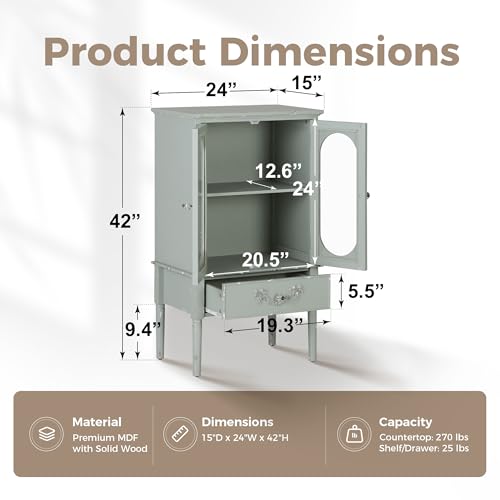6-Tier Corner Bookshelf with Baffles