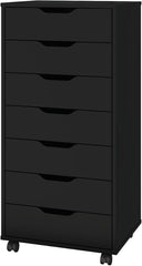 7-Drawer Mobile File Cabinet with Wheels