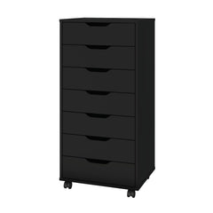 7-Drawer Mobile File Cabinet with Locking Wheels