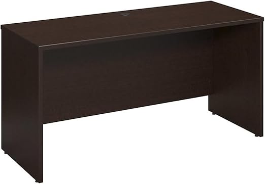 60W Credenza Office Desk with Thermally Fused Laminate Surface