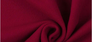 Red Wool Coating Fabric – Heavy Weight Woven