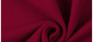 Red Wool Coating Fabric – Heavy Weight Woven