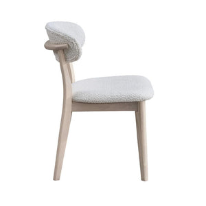 Mid-Century Modern Upholstered Dining Chairs, Set of 2