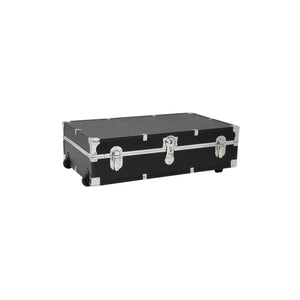 Under-Bed Storage Trunk with Wheels & Lock