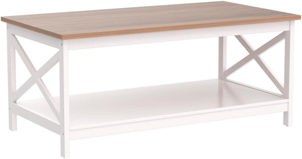 Farmhouse Coffee Table with Storage