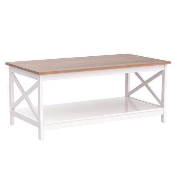 Farmhouse Coffee Table with Storage