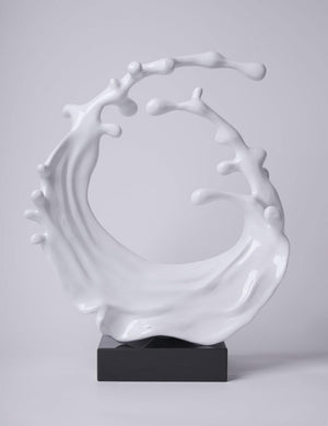 Abstract Sea Wave Sculpture Figurine