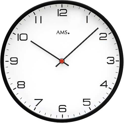 Round Modern Analog Wall Clock