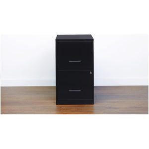 2-Drawer Vertical Metal Filing Cabinet – Lockable, Pre-Assembled, Letter Size