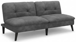Convertible Futon Sofa Bed with Adjustable Backrest