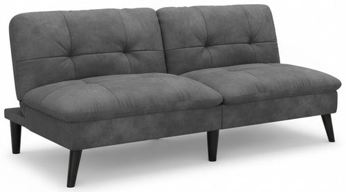Convertible Futon Sofa Bed with Adjustable Backrest