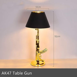 AK47 Gold LED Desk Lamp