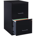 2-Drawer Vertical Metal Filing Cabinet – Lockable, Pre-Assembled, Letter Size