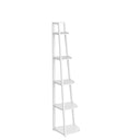 5-Tier Corner Shelf with Metal Frame