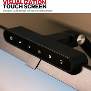 LED Desk Lamp with Dual-Head & Adjustable Arm