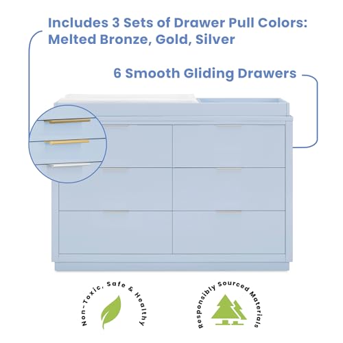 6-Drawer Kids Dresser – Fully Assembled Nursery & Bedroom Storage