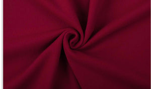 Red Wool Coating Fabric – Heavy Weight Woven