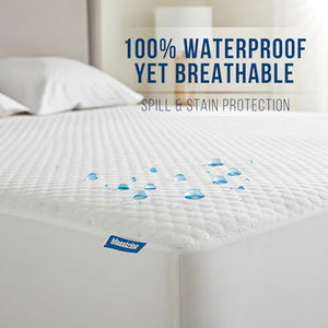 Waterproof Tencel Mattress Protector – Deep Pocket, Cooling & Hypoallergenic