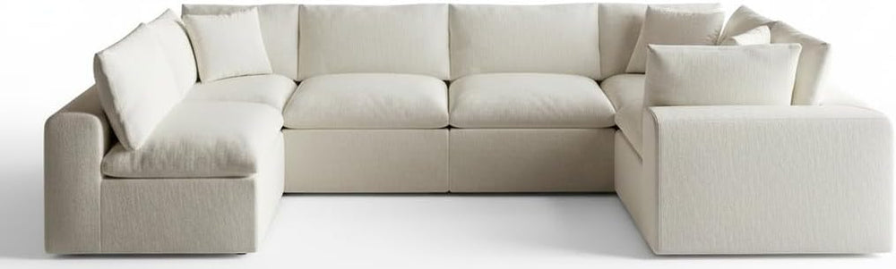 130" Oversized Modular Sectional Sofa