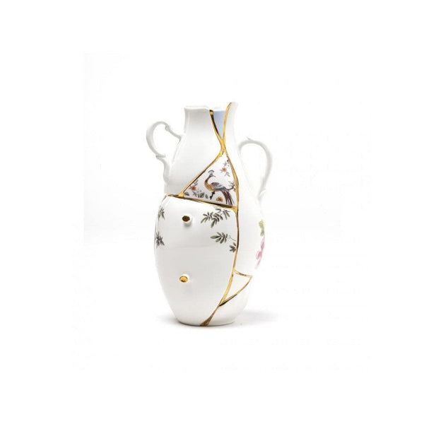 Kintsugi Porcelain Vase 13"