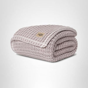 Cotton Waffle Knit Throw Blanket 50x70 Inch